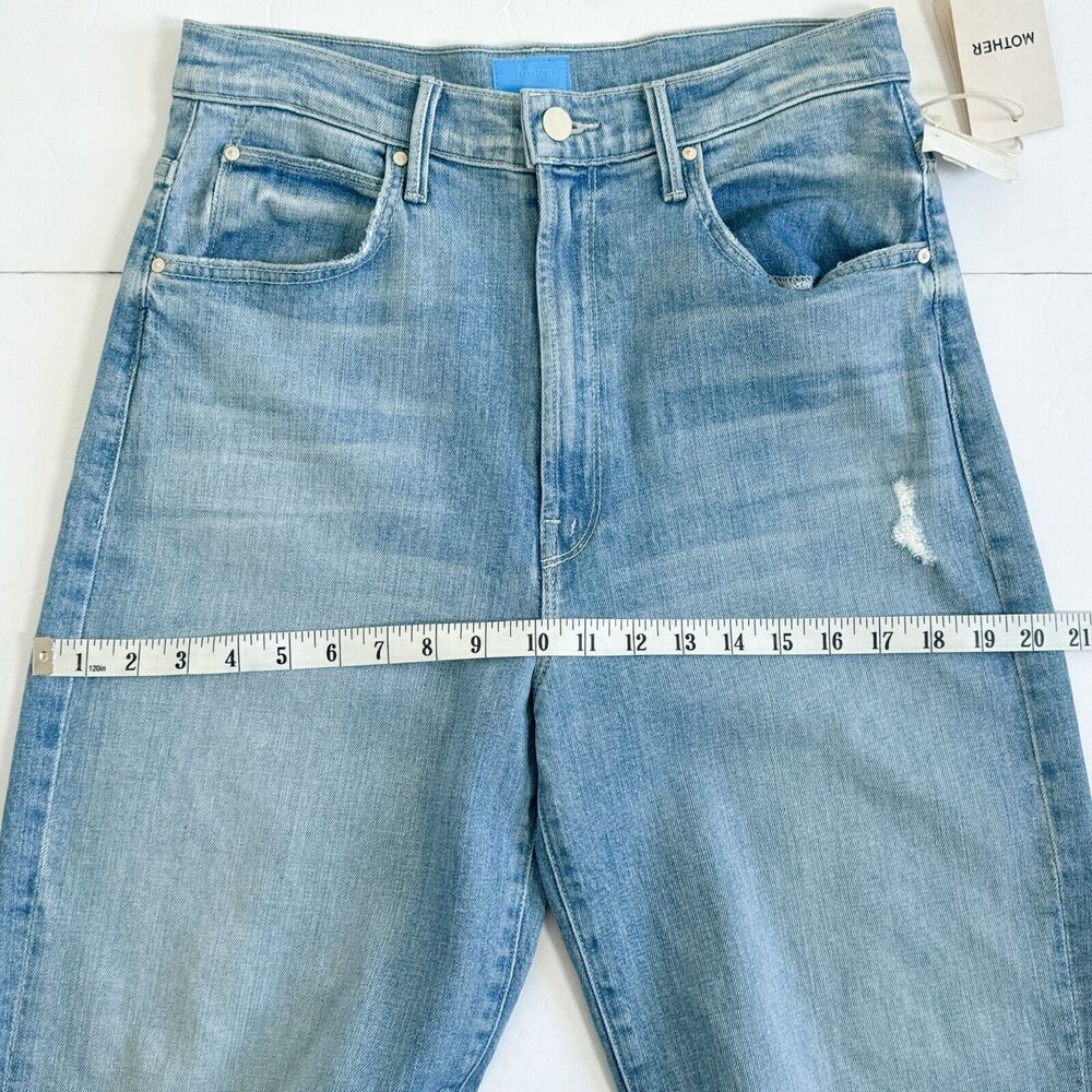 MOTHER Denim New size 28 High Waisted Tunnel Vision Jeans in Sippin' Sweet Tea - Picture 12 of 16
